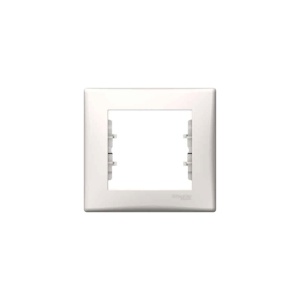 Πλαίσιο 1θέσης λευκό ,SEDNA- SCHNEIDER ELECTRIC