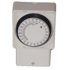 Giako Χρονοδιακόπτης Εξωτερικός 24Ωρών 230V Λευκός