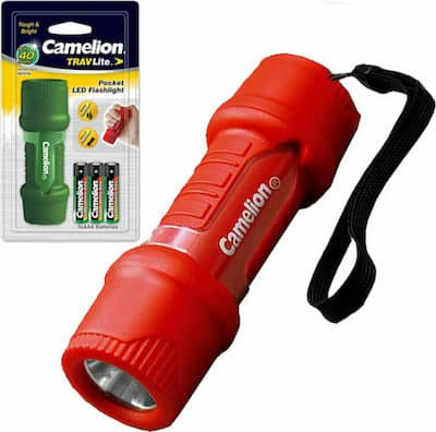 Camelion Φακός LED 1W με Μέγιστη Φωτεινότητα 40lm