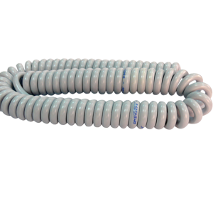 Fanton Καλώδιο Σπιράλ Ρεύματος 3Χ1 5m Λευκό