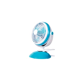 Brand 1114 Επιτραπέζιος Ανεμιστήρας Με Κλιπ & Επιτραπέζια Βάση Μπλε