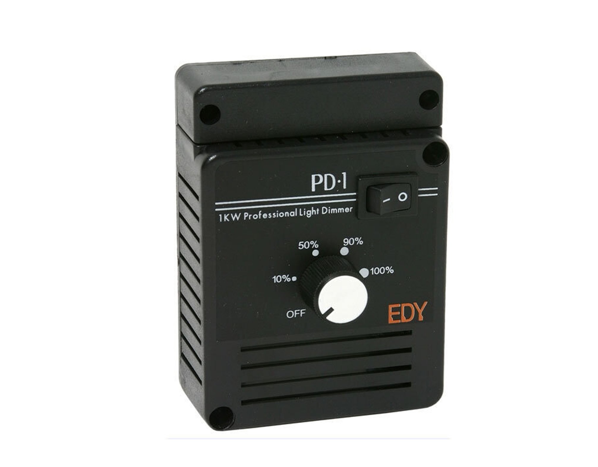 Edy PD-1 Επιτοίχιος Διακόπτης Dimmer Περιστροφικός 1000W