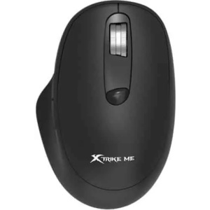 Xtrike-Me GW-115 BK Ασύρματο Ποντίκι Μαύρο
