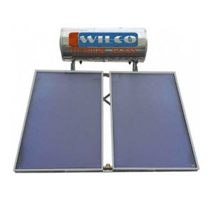 Wilco Ηλιακός Θερμοσίφωνας 200 λίτρων Titanium Glass με 3m² Συλλέκτη Διπλής Ενέργειας
