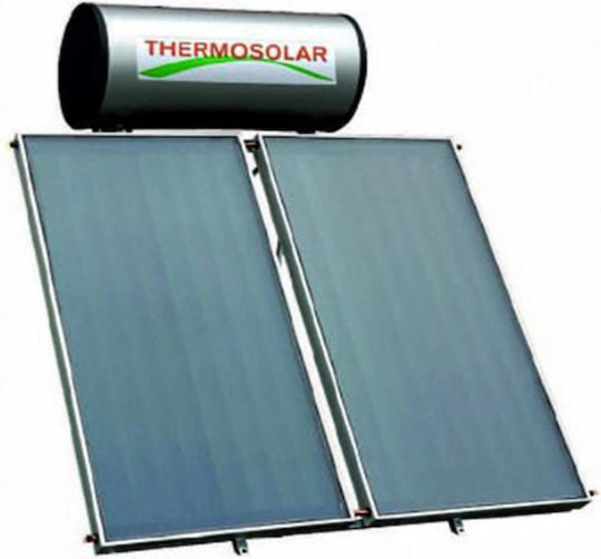 Thermosolar Ηλιακός 200Lt Επιλεκτικός 3m² Διπλής Ενέργειας