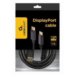 Cablexpert Καλώδιο Display Port 4K 1,8M