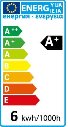 Glou LedArt Λάμπα Led Clobe P45 6W Ε27 230V 4000K