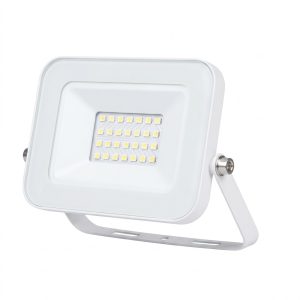 Glou LedArt Προβολέας LED 20W Στεγανός IP65 Ασπρο χρώμα 4000K